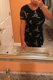 This dress it adorable, it looked short in the picture so I ordered it a size larger than I normally would. It's adorable and Everyone loves it! - Jennifer H.