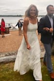 Can't say enough good things about this dress! Wore for my wedding rehearsal/rehearsal dinner. So comfortable and fit perfectly out of the box. Paired with a jean jacket when it got colder at night and it was still dressy yet casual. Highly recommend! - Shelbi G.