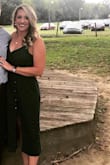 This was such a great dress and I got so many compliments!! Green is not as vibrant as pictured but I liked it better that it wasn't! Perfect for a late summer/fall wedding! - Megan G.
