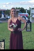 Bought this without knowing whether to get a small or medium, but the reviews were so helpful! I have a broader upper body and was worried the dress would be too tight. It was snug, but not too small at all. Dress was VERY long, so had to hem quite a bit, but otherwise it was beautiful, so flowy and romantic! I got many compliments :) - Lindsay G.