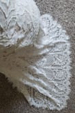 I loved the detailed lace on this gown and how the material was so soft and comfortable to wear! I took it to my seamstress for a quote to get the adjustable straps customized for me, scoop the back lower and hem the length, and overall it would be am extremely affordable wedding dress!! I picked a different Lulus gown, but this was a very close second. - Christine M.
