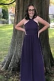 The small was TOO small, I then had to order a medium, which was too small. Had to return the small and medium. I ordered a Large at the same time as the Medium to make sure that my daughter would have the dress that she wanted which was more $$$. Finally the Large was the one!!!! - Melissa H.