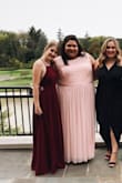 I read the reviews and knew ahead of time that the dress would run big. I am normally a small and ordered an XS. The fit was perfect and flowly but snug in the right places. I went to a Gala and it was perfectly appropriate and had so many compliments - Sarah R.