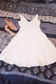 Basic and classic. I have no more words to describe this dress. I am getting married with it and I am super happy with my purchase. Definitely I will buy more dresses in this website again ! - Erica M.
