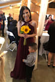 I was a little nervous my dress wouldn't fit because I'm a really tiny person but it fit surprisingly well. It was just a little long but that was an easy fix. - Leonor B.