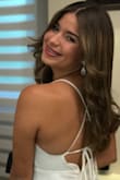This dress is beautiful and fit perfect. - Janice M.