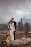 I used this dress as my wedding dress! It fit great, besides being a little bit long, as I am short. Had it altered slightly and it was perfect. I also did not wear heels with the dress! - Marcie R.