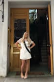 This dress was so much fun for my bachelorette dinner, and I felt so sexy in it! It's a simple but classic shape and you can't help but feel amazing in it. - Sarah H.