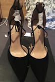 This shoe is gorgeous. I ordered a black one and it fits with every outfit! Totally recommend!! I ordered a size 8, but it has a little gap at the heel but I won't change the size. - Pim S.