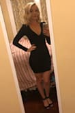 I got a ton of compliments on this dress. I hardly ever wear bodycon dresses because I feel like they reveal every imperfection but the thick material on this dress made it very forgiving and flattering. It was a little short on me but I have longer legs so it might work even better for a slightly different body type. Overall, I'm very happy with this purchase and would highly recommend. - Sarah B.