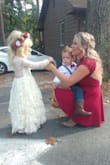 I ordered this as a bridesmaids dress for my sisters wedding. It came quickly, fit perfectly, hugged all the right places, and I got SO many compliments. I am so happy with this purchase. I cant wait to get the pictures from the photographer because I felt beautiful while wearing this! It was classy but still my style with being backless. - Ashley A.