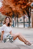Fit perfect. Wore it for our wedding. Hit the waists perfectly. - Melissa M.