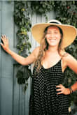 This dress brought me through summer into fall with more compliments than I've ever experienced. I wore it in the heat waves on the way down to the beach in Santa Barbara and in the French countryside. I felt like I was wearing a magical invisible naked dress because I felt like I was wearing nothing as I strolled, and bonus it has POCKETS! Now that the temperatures have cooled down I wear it with tiny little crop tops or long sleeve sweater-y blouses. I adore this dress, I would wear it everyday if I wasn't worried it would fall apart. Word to the wise - careful when you wash it because the material changes dramatically! - Ella L.