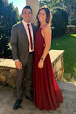 This was a perfect dress for a fall wedding! It is simple but flattering. I loved the low criss-cross back, great added details. Dress was long enough even though I'm tall. Would definitely recommend! - Danielle K.