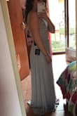 I'm going to use this dress for a friends wedding, the color is beautiful and the small size fits perfectly to each one of us even though we are all different in height and weight!! Can't wait to use it! Ps. It's a little long for my size. - Daniela E.