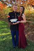 Ahhh this dress is GORGEOUS. Simple but so elegant and classy. I wore it to my boyfriends marine corps ball and it was perfect! Fits perfectly and is made with such excellent quality! - Nicole D.