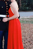 Absolutely love this dress! So playful, fun, and gorgeous! Amazing quality! I wore this to a Marine Corps Ball and it was perfect! Would order again! - Nicole D.