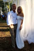 I picked this for our winery wedding celebration and it fit like a glove. - Ashley S.