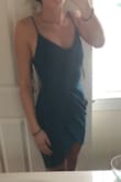 Dress fit true to size and came super quick! Stretchy comfortable material and pretty color. - Kate W.