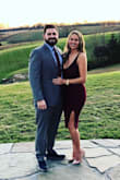 I loved this dress! I got a ton of compliments and felt great in it! Only complaint as with many others is the liner of the dress! It's not attached and rides up.. I had to continue to pull it down throughout the wedding with dancing and moving.. it would work better as a dinner outfit over an event with lots of moving around. I may see if a seamstress can attach it! I went braless because it was too busty when wearing a bra with the low cut of the front. - Alivia S.