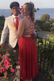 I wore this to my friend's wedding in Sicily and felt so beautiful. I got a large and it fit perfectly. - Jessica C.