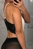 I'm usually an XS waist, medium in the chest, and have an unusually long torso (so have to buy medium one-piece swimsuits), but this bodysuit in size XS fits perfectly! If your torso is on the shorter end, you can probably make up for it by tightening the straps quite a bit, but even so, it may be too long of a bodysuit for you... as you can see from my images, I shortened the straps about halfway already. - Divya M.