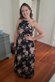 I bought this dress for my brother's wedding a few months ago and I wish I could wear it more! It's a little too dressy for everyday wear, unfortunately. The top was loose enough for me to get away with not wearing a bra but it not being so noticeable and the bottom was so flowy. The two slits in the front also made the California heat more bearable. I'm definitely looking for another reason to wear this dress soon! - Rebekah F.