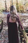 The fit of the dress was a little snug, but I wouldn't change the size! I wore this for a Fall photo shoot in the woods with my husband and it was stunning. 10/10 would recommend. - Erica S.