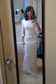 This is my wedding dress! I knew the second it was on, so comfortable and beautiful. The details are lovely and the lace is even hemmed...wow! Perfect length for flats or a low heel. The lace is not itchy or overly hot. I can't wait for the big day now...I feel so awesome in this dress. Thank you Lulus! - Kim H.