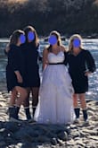 Got this for a wedding (I was a bridesmaid), the bride wanted us to wear long sleeved navy blue dresses. At first I was worried when I tried it on because it is very form fitting, so all my lumps and bumps were showing! But then I put on some tummy control stockings and it ended up looking great, wore them with river rain boots that the bride gave us (it was a river wedding) and then with beige booties at the reception, I got lots of compliments from my husband, the bride and wedding guests. It was a total hit! I felt very sexy and sophisticated. The best part is, I can wear it again and again all Fall and Winter long. - Cynta P.