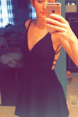So pretty! Fit everywhere except my bust, due to breastfeeding, but nothing some double sided tape can't fix! - Chelsea C.