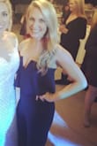 I have An obsession with jumpsuits and absolutely love this one! It was perfect for the wedding that we attended. It does run long, I was Wearing 4 inch heels with it and it still needed hemming. It worked out fine though for the evening. - Morgan S.