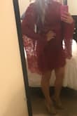 Love LOVE LOVEE! I'm always skeptical about ordering online because I'm in between sizes. I was extremely impressed with the lace quality! Also, I went with a medium because I wanted to get the size I know would fit. It was perfect but I have small legs so the bottom was loose. I did take it in about 2 inches but other than that it was a perfect fit! - Ashley D.