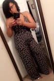 I absolutely love this jumpsuit! I just had a baby and my body size changed but I felt great wearing this jumpsuit...Great material and supper comfortable - Rosa J.