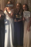 I was helping out in a friend's November wedding and needed a simple, formal dress to match the wedding.. Unable to find anything in the mall, outlets, anywhere, I turned online. Conflicted on whether to buy a dress online, so last minute, I went for it... because I could just move around the top to fit me.. if it didn't fit right. I ABSOLUTELY LOVE IT!! I got soooo many compliments and the fabric is so soft and flowy and comfy. I am 5'6" and have long legs, and the bottom of the dress perfectly hit the tops of my feet, but I still wore 2 inch heels. (: LOVE!! Worth the money!! - Elizabeth T.