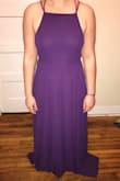 I'll be wearing this dress for a friend's backyard wedding as a bridesmaid. I really love how it looks and was once again overly impressed by Lulus work. Of course I'll get it hemmed a couple of inches but that was expected! The backs detail is really beautiful and convenient because you can make it however tight you'd like! I'll probably tape my bust but the material is thick enough to where I'm not worried about showing through. Overall I think it's a great dress! Just make sure someone is with you to put it on and take it off so that they can help you with the intricate backing! Lulus you're a dream!! - Madison R.