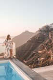 Purchased this dress for my anniversary trip to Greece. Love how lightweight it is, was perfect for the hot weather in Greece. I just wore petals, but you could wear a regular bra. Very comfortable, flattering, and flowy. Have gotten so many compliments. - Brianna B.