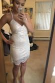 Okay so I love everything about this dress except for the quality and fit :(. The idea of this dress is beautiful!!! However, the materials are so flimsy and feel very icky and cheap. The fit was not the best for me and it felt uncomfortable. Too bad though, it would have been the perfect New Years dress! Really wished this one worked but it is simply not worth the price. - Mara A.