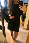 Ordered this for a holiday party and I love it! Can be dressed up or down. Fits perfectly & it's very flattering. My favorite part are the sleeves. - Sarah V.