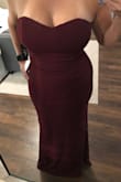 I'm normally a 10/12. It fits perfect though there is definitely some opportunity on my part to tighten up. Can't wait to wear it on NYE. It's stretchy so super comfy. So long Rent the Runway! I found my new answer to dresses for events. - Marisa W.