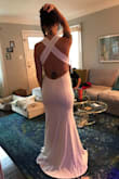 I tried on more traditional wedding dresses that just weren't my style...I put this one on and my mom and future mother in law loved it! And obviously so do I! Can't wait to look smokin' hot on my wedding day! Haha!! - Greer W.