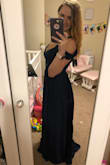 I absolutely love this dress. It does run a bit long, but that adds to the romantic look of it. It fits perfectly. It is a bit low cut but it's for a sexy effect. I can't wait to wear this to phantom of the opera! - Rachael L.