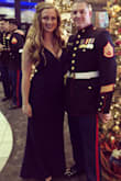 I ordered this dress last minute for my fiance's Marine Corps Birthday Ball. The material was much higher quality than I anticipated and it hugged my curves in all of the right places! I received so many compliments. I was worried it would be too short as most gowns are on me, but this was perfect even with a pretty tall heel! - Danielle F.