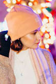 This hat is everything that I want and need in a hat: good size, cute color, minimal... but after wearing for a while, your forehead gets itchy. This is my only complaint. Wish it was softer (or at least didn't make my skin feel a lil itchy after wearing it for three minutes) - Ashley M.