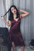 I love this dress because of how well it fits me, the color, the material and it's the perfect length. The dress itself makes me feel confident, and that's what I look for in a dress. Thanks Lulus. - Nandar W.