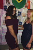This dress was crazy comfortable and looked SO GOOD in all of the pictures we took! I was worried the material might be too thin and stretch out throughout the night, but it held up to a ton of dancing and got a bunch of compliments. Definitely a new go-to for me! - Julianna H.