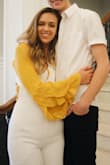This romper is the romper of my dreams. It's so flattering and comfortable too! I paired it with high heels and a long sleeve flowly shirt for a more modest look. Overall so satisfied with this piece. - Erika B.