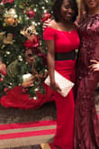This jumpsuit is so flattering! I got compliments all night! Pants were long, had to get it hem. Other than that. I'm happy with my purchase. - Andreann S.