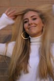 Like I said - they go with everything. Especially cute with turtlenecks and sweaters. I'm usually more of a silver jewelry gal myself but these were so cute I had to buy them - and I'm so glad I did. They're good quality and they stay on nicely. - Kayla R.