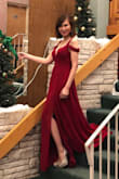 The dress is absolutely beautiful!! And sexy! I emceed for a Christmas concert and wore this dress. It was eye catching and just so beautiful!! - Lan T.